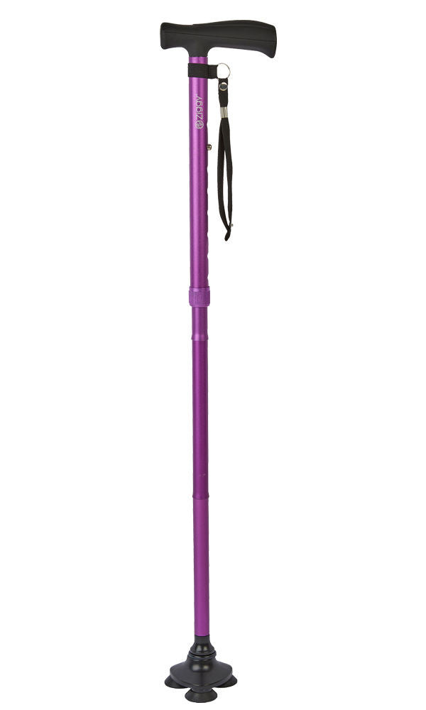 Tribase Folding Stick - Purple - Distinctly British