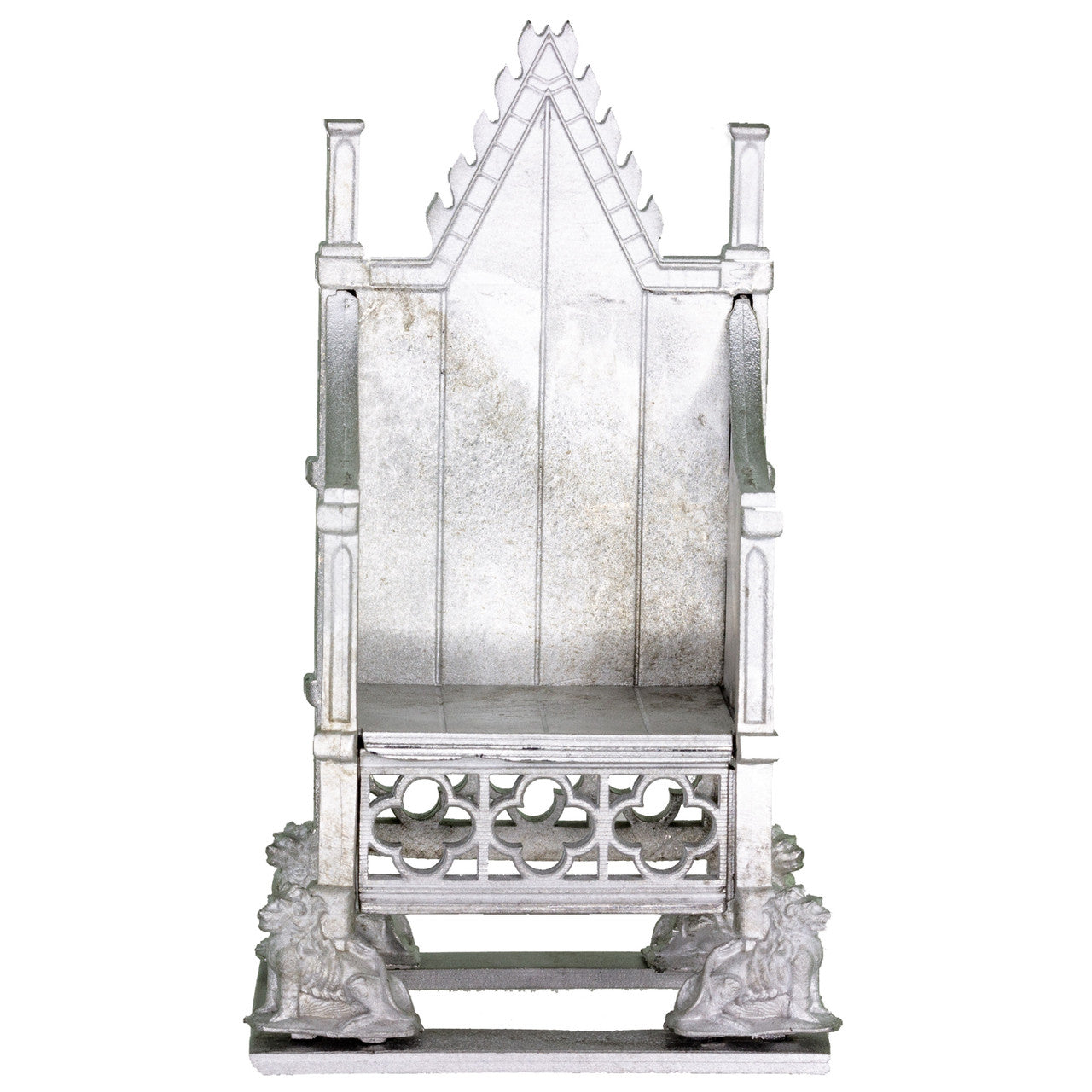 Miniature Coronation Chair - Antiqued or Gold Plated - Distinctly British